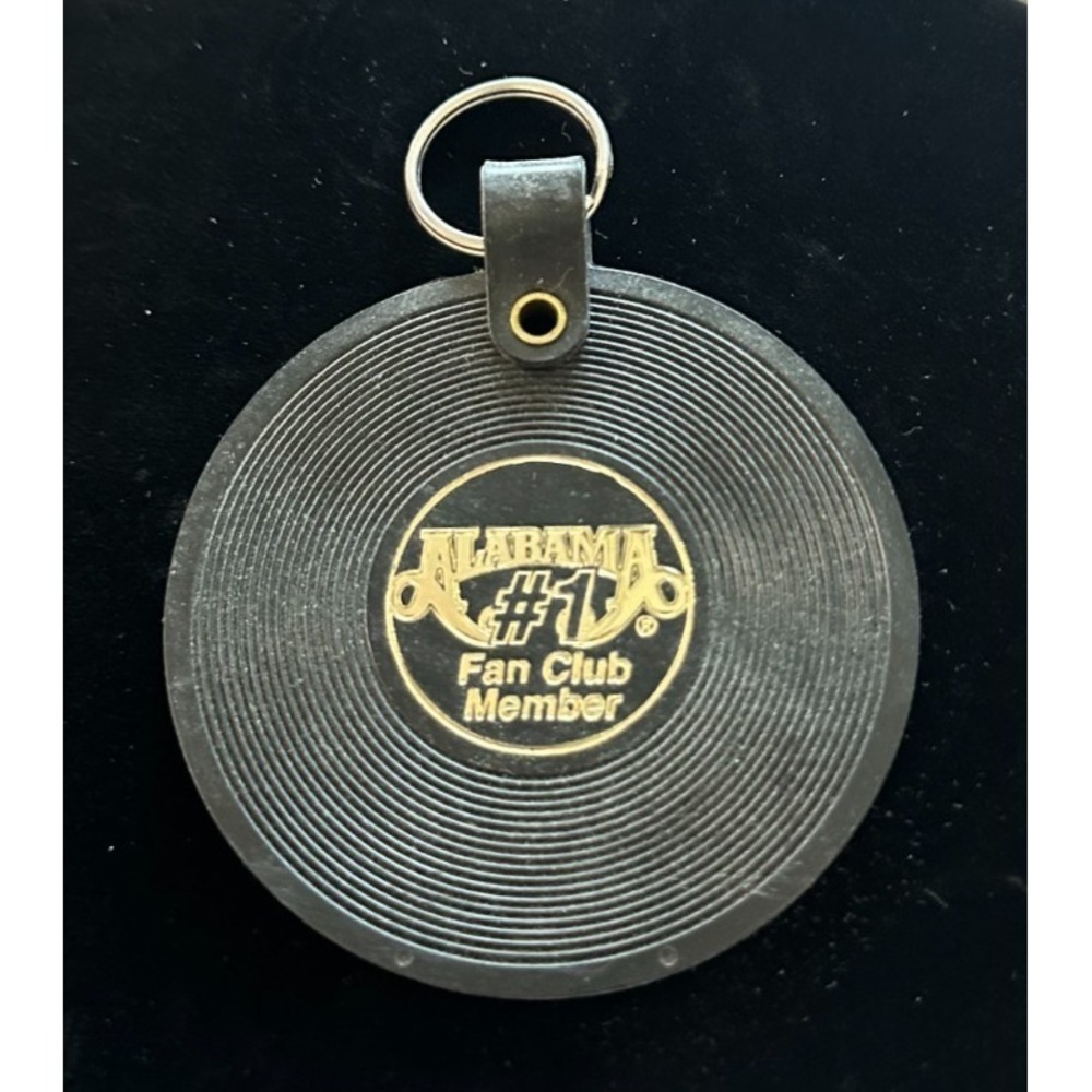 Vintage Alabama Cheap Seats Tour Keychain Southern Rock Band RARE